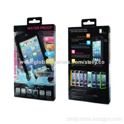 Waterproof Case, Models for iPhone 5/4/4S/i9300 Available, Shockproof, without Any Brand Logo